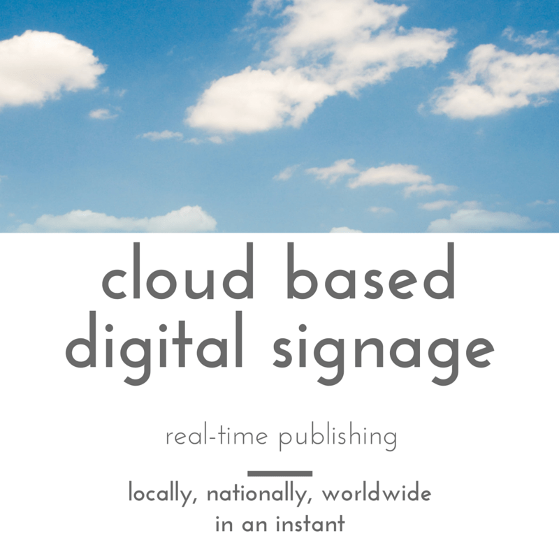 digital signage